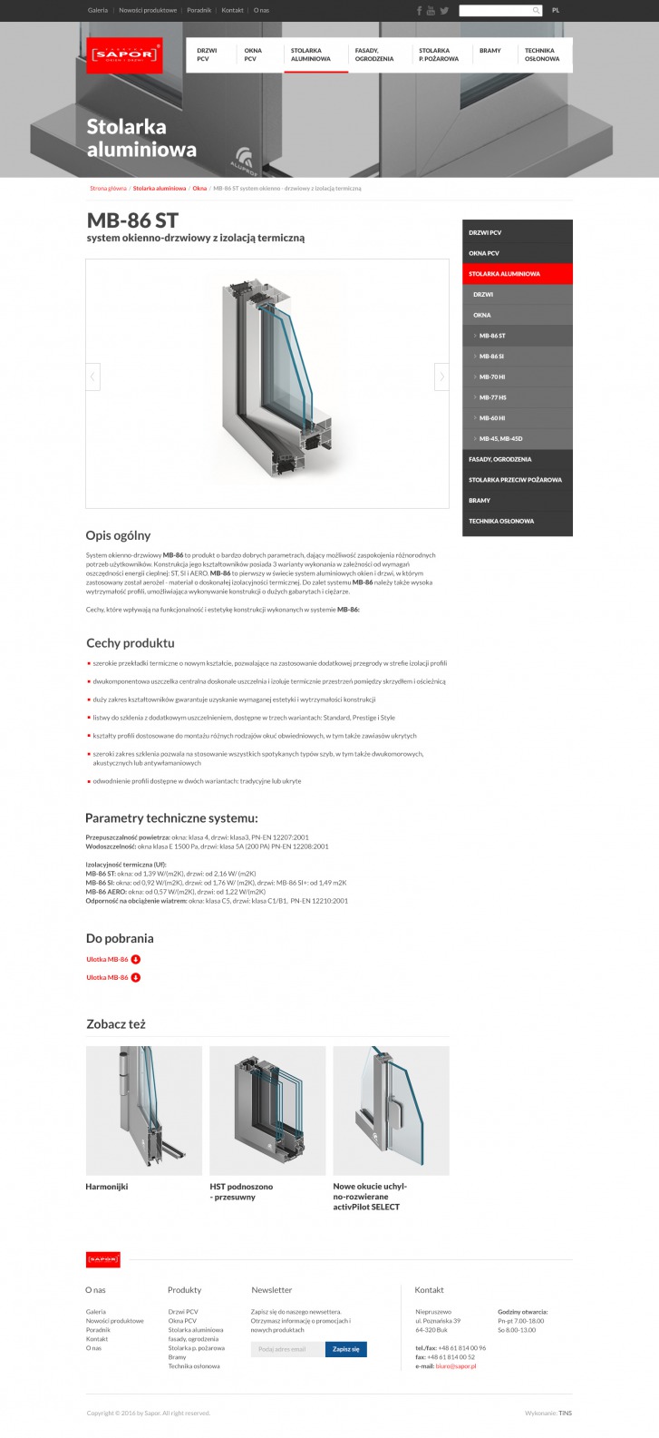 strona internetowa SAPOR